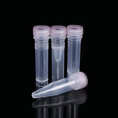 جودة  1.5ml Conical Bottom Microcentrifuge Tube Sample Tube With Screw Hat مصنع