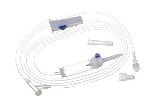 شراء مجموعة التسريب الوريدي القابل للتصرف من PVC الشفاف 20 قطرة من الدرجة الطبية مع منفذ حقن Y-Site التصنيع عبر الإنترنت
