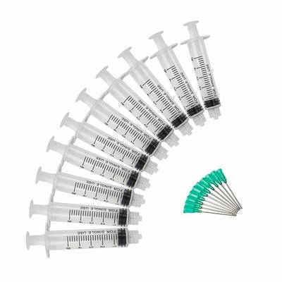 شراء حقنة طبية يمكن التخلص منها مع قفل لور مركزي، معقمة بغاز أكسيد الإيثيلين التصنيع عبر الإنترنت