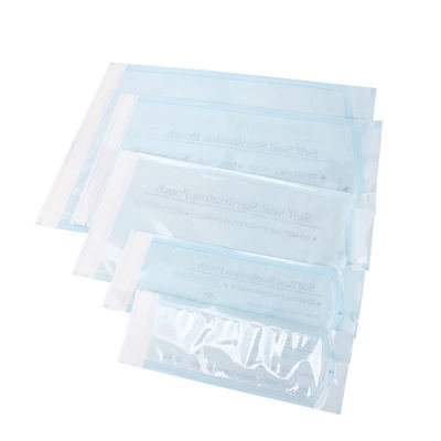 جودة  Durable Self-Sealing Flat Pouch with 3 Years Shelf Life for Class I Medical Instruments مصنع
