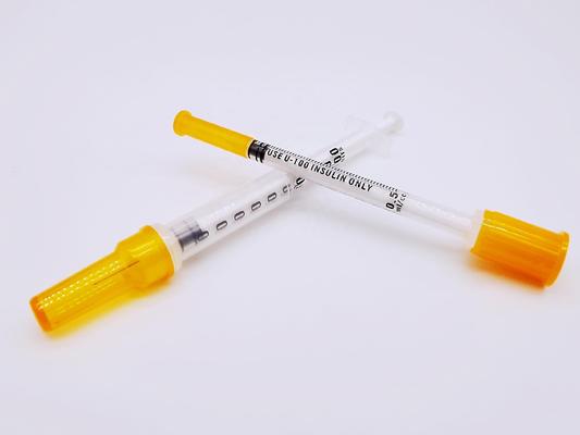 شراء Sterile Safety Insulin Syringe with Retractable Needle –Safety Design, Accurate Dosing التصنيع عبر الإنترنت