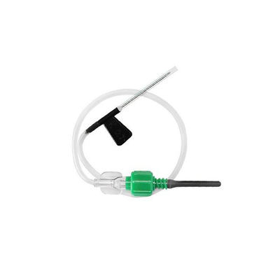 شراء إبرة طبية فراشة للاستخدام مرة واحدة مقاس 18-27G - مجموعة أوردة فروة الرأس معقمة بأكسيد الإيثيلين ومشفرة بألوان متعددة لسحب الدم الوريدي السريري التصنيع عبر الإنترنت