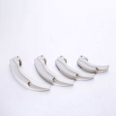 شراء منظار الحنجرة المنحني للتخدير مع ضوء LED و شفرة فولاذية من الفولاذ المقاوم للصدأ التصنيع عبر الإنترنت