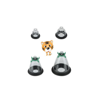 شراء قناع تخدير الحيوانات البيطرية - تصميم متين وغير قابل للانزلاق، مثالي للحيوانات الصغيرة إلى الكبيرة التصنيع عبر الإنترنت