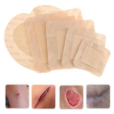 شراء Sterile Foam Dressing for Deep Wounds, Burns, and Ulcers with Absorbent Layer التصنيع عبر الإنترنت