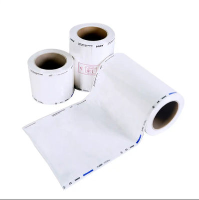 سعر جيد 200mm*100mm Tyvek 2FS/1059B/1073B الأكياس الطبية العقيمة Tyvek لفائف لعدم تعقيم البلازما الانترنت