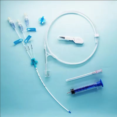 سعر جيد قسطرة الوريد المركزي المزدوجة للضوء الطبية CVC Kit لإدارة الأدوية ومراقبة ضغط الوريد المركزي الانترنت