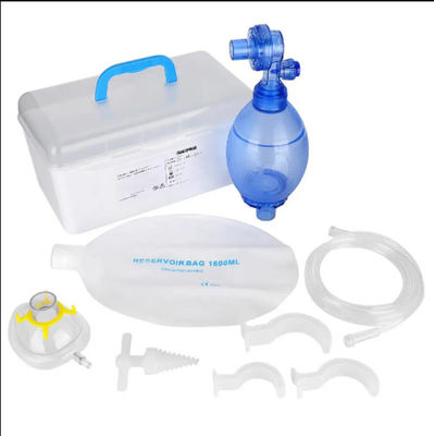 سعر جيد حقيبة إنعاش اليدوية للطوارئ PVC قناع الصمام BVM و Ambu Bag تهوية الضغط الإيجابي الانترنت