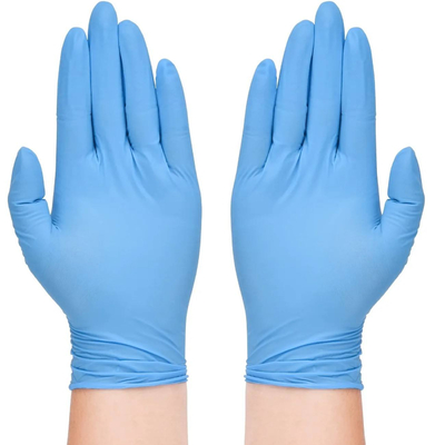 سعر جيد Examination Powder Free Xl Nitrile Disposable Gloves Blue الانترنت