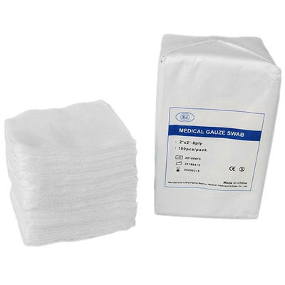 سعر جيد Multi-Purpose Sterile Square Gauze Pads for Wound Care and Dressing, Soft and Absorbent الانترنت