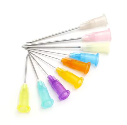 سعر جيد الإبرة الطبية المستخدمة مرة واحدة AILE 13-38 ملم الطول 18G-30G إبرة من الفولاذ المقاوم للصدأ الانترنت