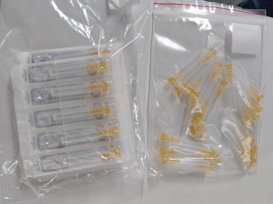 سعر جيد إبرة ميزو معقمة 34G للتجميل بتقنية الجدار فائق الرقة لتقليل الإحساس والكدمات والتورم الانترنت